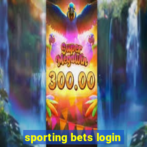 sporting bets login